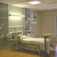 renovated patient room