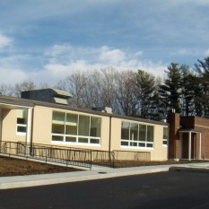 renovated and expanded exterior - back